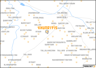 map of Khunayfis