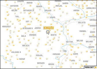 map of Khuni