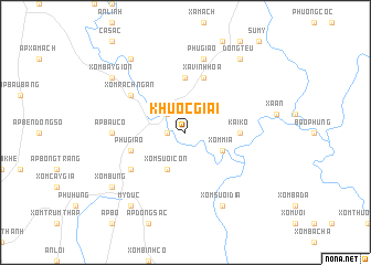 map of Khước Giai