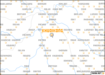 map of Khuổi Kòng