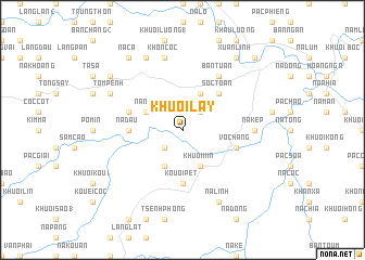 map of Khuổi Lầy