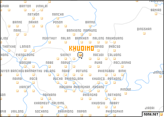 map of Khuôi Mo