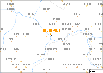 map of Khuổi Piêt