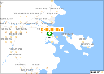 map of Khu Quân Sư