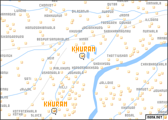map of Khuram