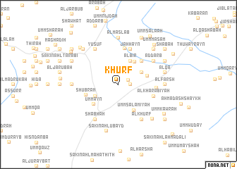 map of Khurf