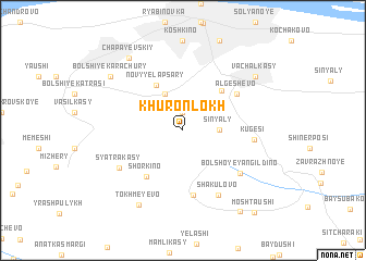 map of Khuronlokh