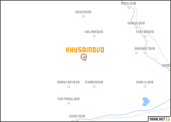 map of Khusainovo