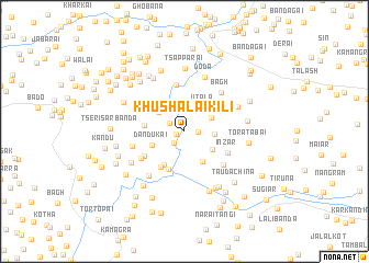 map of Khushalai Kili