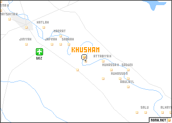 map of Khushām