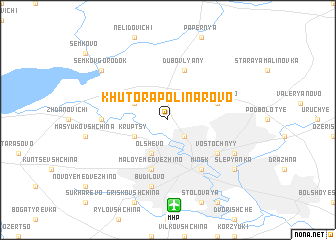 map of Khutor Apolinarovo
