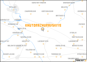 map of Khutora Zhuravskiye