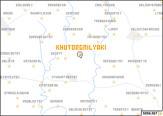 map of Khutor Gnilyaki