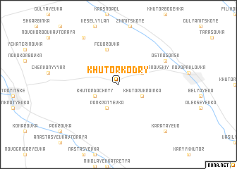 map of Khutor Kodry