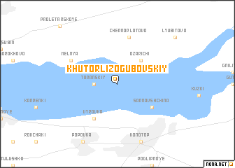 map of Khutor Lizogubovskiy