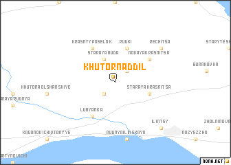 map of Khutor Naddil