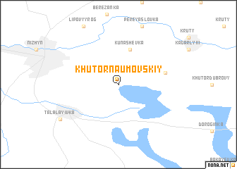 map of Khutor Naumovskiy