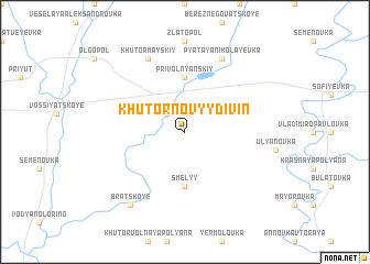 map of Khutor Novyy Divin