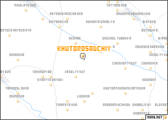 map of Khutor Osadchiy