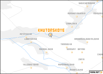 map of Khutorskoye