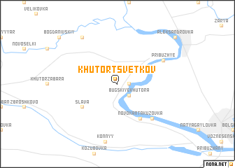 map of Khutor Tsvetkov