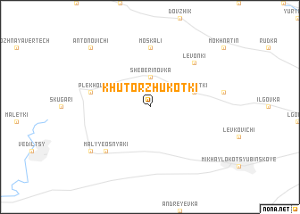 map of Khutor Zhukotki