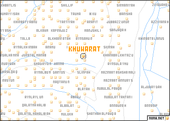 map of Khuwārāt