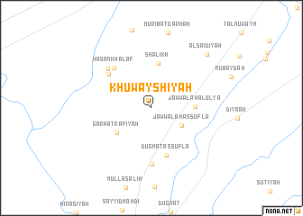 map of Khuwayshīyah