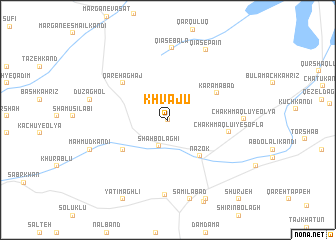 map of Khvājū
