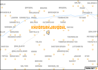 map of Khvordak Javqowl