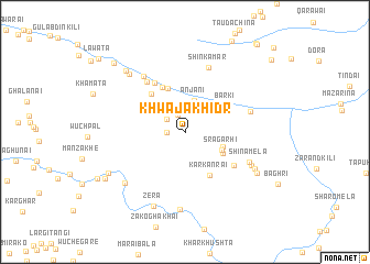 map of Khwāja Khidr