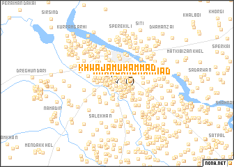 map of Khwāja Muhammad