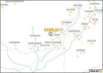 map of Khwāju