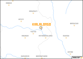 map of Kiala-Longo