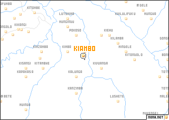 map of Kiambo