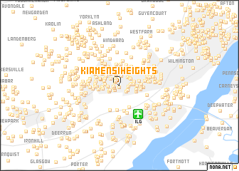 map of Kiamensi Heights