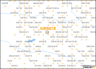 map of Kiamuya