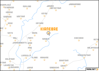 map of Kianebae