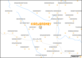 map of Kianjanomby