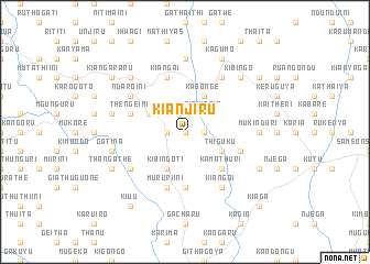 map of Kianjiru