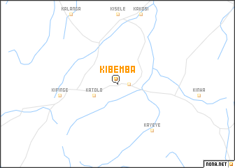 map of Kibemba