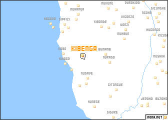 map of Kibenga