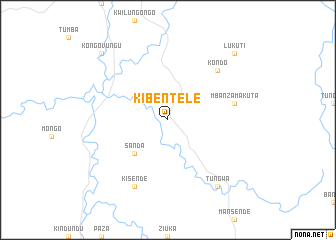 map of Kibentele