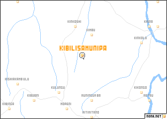 map of Kibilisa-Munipa