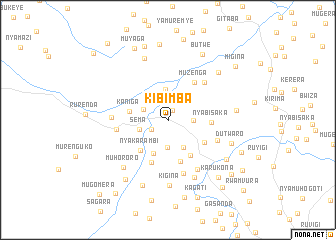 map of Kibimba