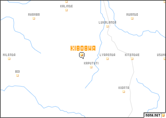 map of Kibobwa