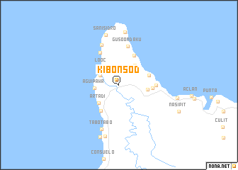 map of Kibonsod