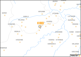 map of Kibo