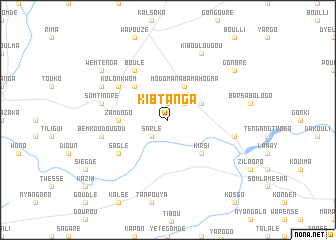 map of Kibtanga