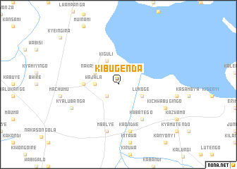 map of Kibugenda